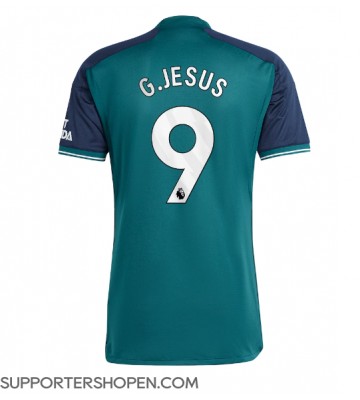 Arsenal Gabriel Jesus #9 Tredje Matchtröja 2023-24 Kortärmad